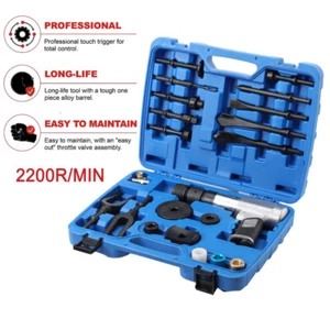 Druckluft Hammer Meißel Kit Schwerlast pneumatisch Mehrzweck Bits Schaufel Werkzeug Set USA - Bild 1 von 12