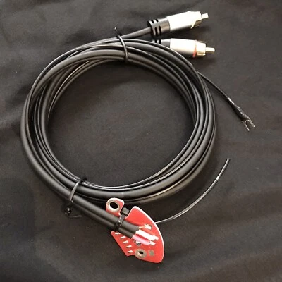 Nuevo Tocadiscos Technics 1200 Cable RCA y Placa PC con Gnd Wire mk2 m3d DJ (AJ) Foto 1 de 4