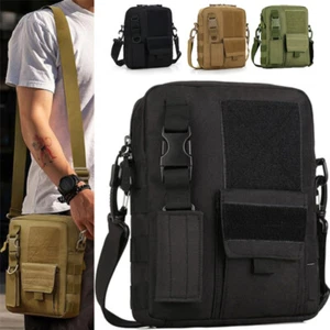 Men Women Sling Bag Chest Fanny Packs Cross Body Travel Shoulder Waterproof Bags - Picture 1 of 21