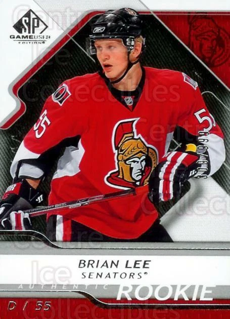 2008-09 Sp Game Used #110 Brian Lee - Image 1 of 1