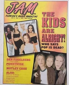Jam Florida's Music Magazine July 1997 The Spice Girls Hanson Pennywise - Picture 1 of 1