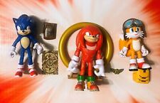 NIB Jakks Pacific Sonic The Hedgehog 2 1/2 Classic Figure Toy Set 5 Pack  Tails