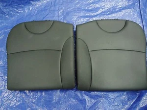 MINI COOPER R55 R56 R57 2007-2013 RESPALDO ASIENTO TRASERO NEGRO IMITACIÓN CUERO OEM - Imagen 1 de 3