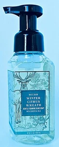 BATH & BODY WORKS WHITE BARN WINTER CITRUS WREATH GENTLE FOAMING HAND SOAP NEW - Picture 1 of 10