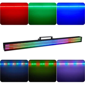 ip20 dmx512 led rgb pixel wall washer 3in1 strobe bar light 48+24 segement flash - Picture 1 of 9