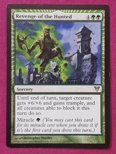 Magic The Gathering AVACYN RESTORED REVENGE OF THE HUNTED single green card MTG