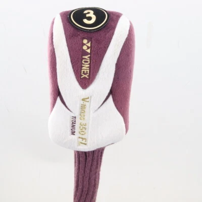 Yonex V-Mass 350 FL Titanium 3 Fairway Wood Cover Headcover Only HC-3195N - Imagem 1 de 4