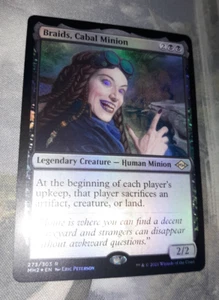 Braids, Cabal Minion MH2 NM Pack to Sleeve FOIL MTG - Bild 1 von 1