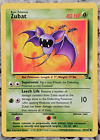 Pokémon Zubat   57/62 Fossil WOTC 1999 Pokemon Common Card MINT     (II)