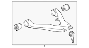 Genuine GM Lower Control Arm 85662940 - Picture 1 of 3