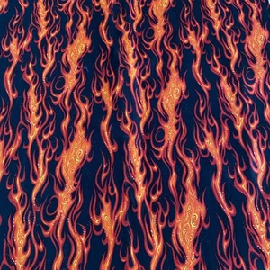 Robert Kaufman Stoff - Movin On - #5295 Flames Fire Fast Auto Quilt Baumwolle BTHY - Bild 1 von 7
