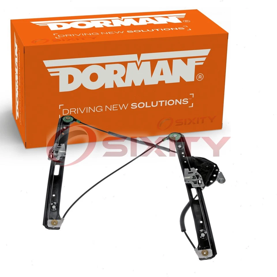 Regulador de ventana delantera derecha Dorman para BMW 325xi 2001-2005 puertas de carrocería lk Foto 1 de 4