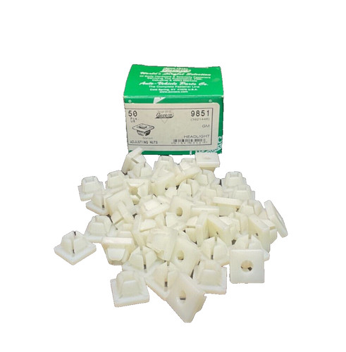 Auveco 9851 Headlight Adjusting Nut, Nylon, 1/4