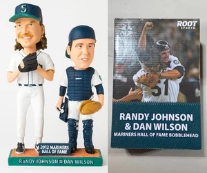 2012 Randy Johnson & Dan Wilson Bobblehead Seattle Mariners HOF 🔥UNOPENED🔥 - Picture 1 of 3