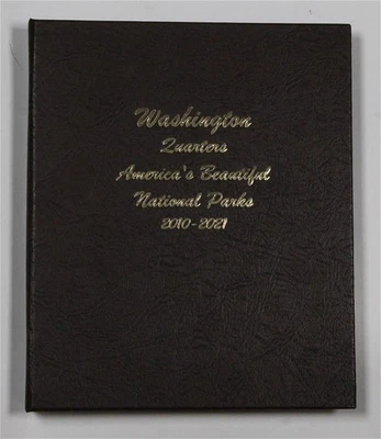 2010-2021 ATB National Parks Washington Quarter Dansco Album (70 Coins) - Image 1 of 4