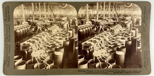 SV028_037 Stereoview SC Columbia Olympia Cotton Mills - Picture 1 of 1