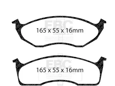 Juego de pastillas de freno delanteras para Chrysler 300M 1999-2004 EBC 96921SGDJ 2000 2001 2002 Foto 1 de 4