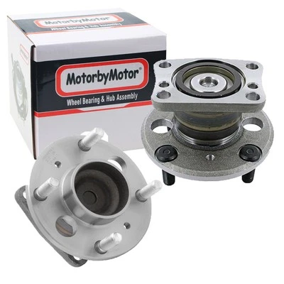 (2) Conjunto de cojinete de rueda y buje trasero 512490 para Ford Fiesta 2011-2018 4 tacos Foto 1 de 4