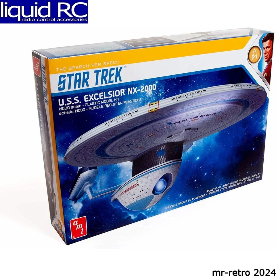 AMT 1257M Star Trek U.S.S. Excelsior - Image 1 of 1