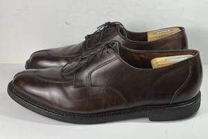 Allen Edmonds Ashton Brown Leather Split Toe Derby Shoes W/removable Insole 14 D - Picture 1 of 18