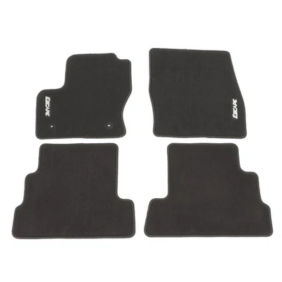 Genuine Ford OEM 2013-2019 Escape Black Front Rear Carpet Floor Mats Set 4-piece - Image 1 of 3