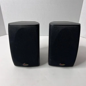 Polk Audio RM6751 Satellite Speakers Pair Black 8 Ohms Tested Working - Picture 1 of 16