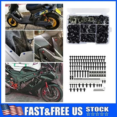 Полный комплект винтов болтов обтекателя кузова для Kawasaki Ninja ZX6R ZX10R ZX14R - Изображение 1 из 4