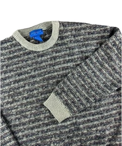 Suéter De Colección Para Hombre Grande Beige Marrón Tejido 3D Naturaleza Abuelo Acrílico Towncraft - Imagen 1 de 6