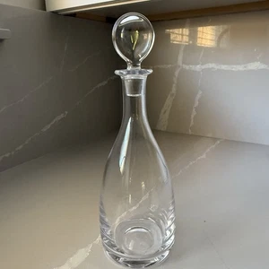 Jarra William Yeoward Crystal Genevieve 12,5" 800 ml marcada en la parte inferior perfecta - Imagen 1 de 9