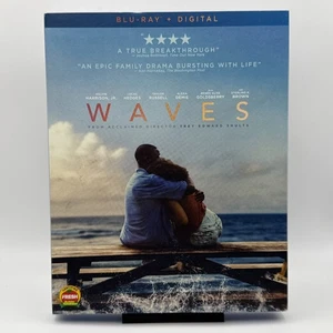 Waves BluRay (2019 Trey Edward Shults)Slipcover Kevin Harrison Jr Lucas Hedges - Picture 1 of 4