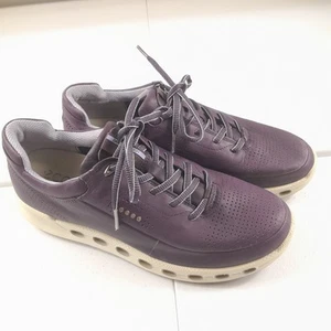 Ecco 2.0 Trainers/Golf Shoes Spikeless Leather Gore-Tex Women's UK 7 US 9 Purple - Picture 1 of 16