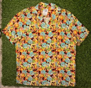 Reyn Spooner Walt Disney World 50th Anniversary Mickey Camp Shirt Herren Small - Bild 1 von 8