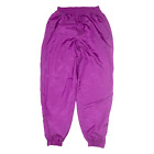 Track Pants Purple Tapered Womens M W28 L30