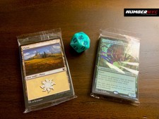 Foil Promo Arasta of the Endless Web Bundle Land Pack MTG D20 Dice Theros Beyond