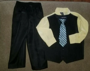 Traje de vestir para niño Arrow manga larga 4 piezas con corbata y chaleco talla 4 - Imagen 1 de 6