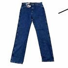 Neu mit Etikett Wrangler George Strait Cowboy geschnittene Kollektion blaue Jeans Größe 35X36