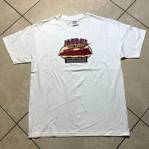 NWOT Rare Vintage 1996 Star Wars JABBA'S Sail Barge Tatooine Promo T-Shirt L VTG - Picture 1 of 9