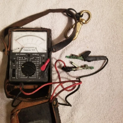 Simpson 160 Handi-VOM Analog Voltameter Test Leads - Image 1 of 4