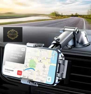 Supporto telefono per auto con rotazione a 360° - Foto 1 di 6