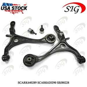 For 2000-2003 Acura TSX Front LH & RH Lower Control Arm Lower Ball Joint 4PC Kit - Picture 1 of 8