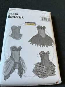 Butterick Muster B6338 Misses' Korsetts & Röcke mit geschwungenem Saum Gr. E5 14-22 ungeschnitten - Bild 1 von 7