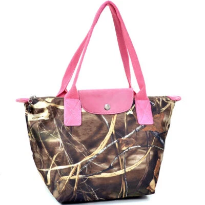 Bolsos de mano para mujer Camuflaje Medianos Cartera de hombro Bolso Hobo Damas Bolsos de compras   Foto 1 de 4