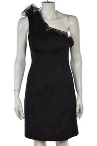 3.1 Phillip Lim Womens Dress Size 6 Black Wool Above Knee Sheath Cocktail Party - Picture 1 of 4