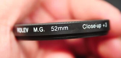 Rolev Lens Filter 52mm Close Up + 3.  - Image 1 of 2