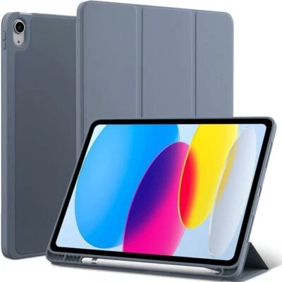 Smart Case For iPad 10/9/8/7/6/5th Gen Pro 11 12.9 Air 4/5th with Pencil Holder - Image 1 of 4
