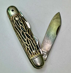 Vintage IMPERIAL  3.75" Long  CAMP KNIFE  --  MADE in  PROV. R..I.  in 1956-1988 - Picture 1 of 17