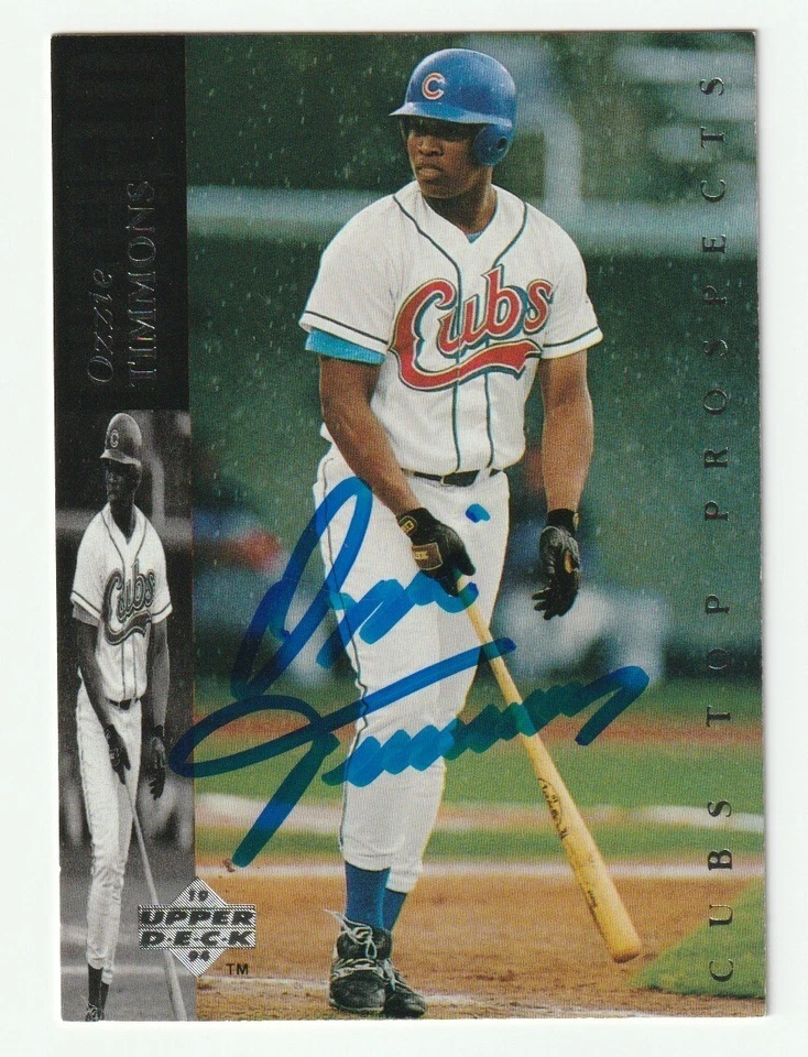 Ozzie Timmons Signed 1994 Upper Deck Minors Card #180 Auto Cubs Autograph COA - Image 1 of 1