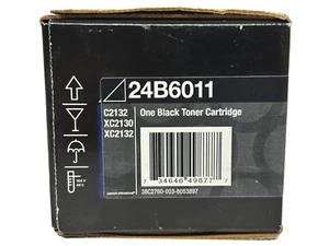  Lexmark 24B6011 Original SCHWARZ Tonerkassette mit hoher Kapazität – versiegelter Beutel/2014 - Bild 1 von 3