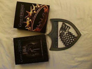 HBO's Game of Thrones The Complete First & Second Season Blue Ray DVD's W/Plaque - Picture 1 of 5