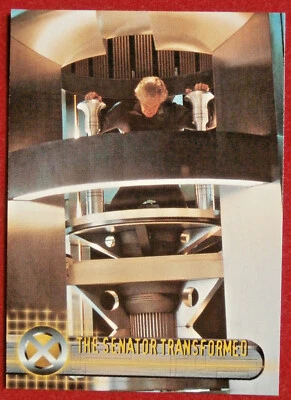 X-MEN THE MOVIE - Card #35 - The Senator Transformed - Topps 2000 - Image 1 of 2